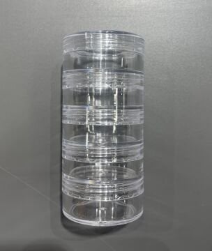 Vera Sanat 5'Li Silindirik Birleşik 10 cc Plastik Hokka Seti