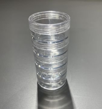 Vera Sanat 5'Li Silindirik Birleşik 10 cc Plastik Hokka Seti