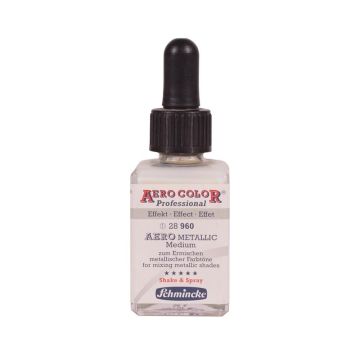 Schmincke Aerocolor Akrilik Mürekkep 28 ml 960 (608) Aero Metallic medium