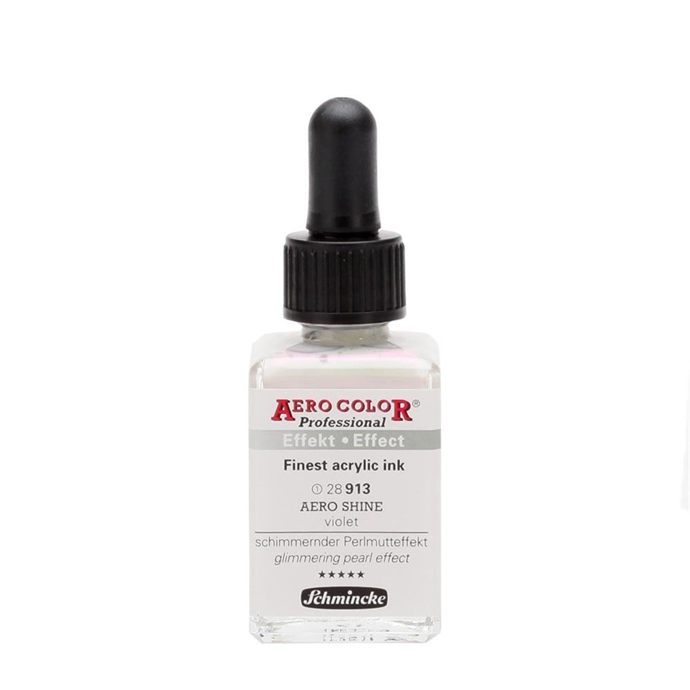 Schmincke Aerocolor Akrilik Mürekkep 28 ml 913 Aero shine violet