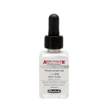 Schmincke Aerocolor Akrilik Mürekkep 28 ml 918 Aero pearl galaxy silver