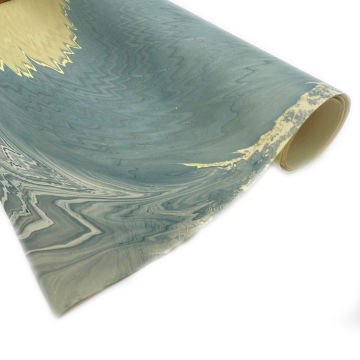 Tiryakiart Aharsız El Yapımı Asitsiz barut ebrulu Kağıdı 70x100 cm