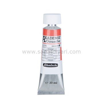 Schmincke Akademie Gouache boya 215 orange 20 ml