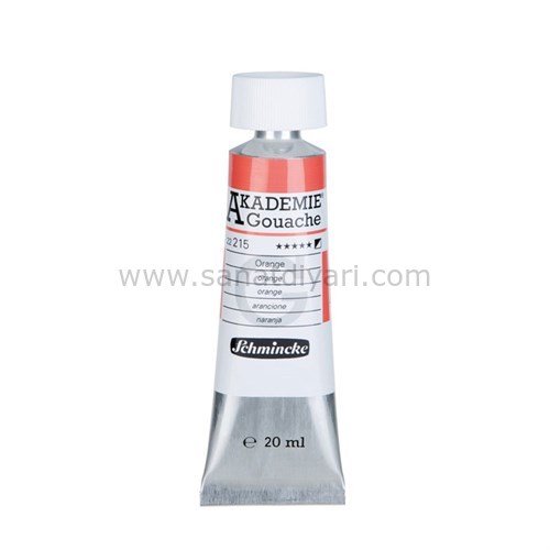 Schmincke Akademie Gouache boya 215 orange 20 ml