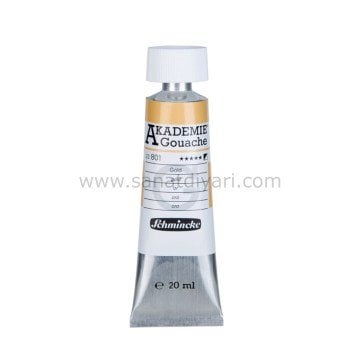 Schmincke Akademie Gouache boya 801 gold 20 ml