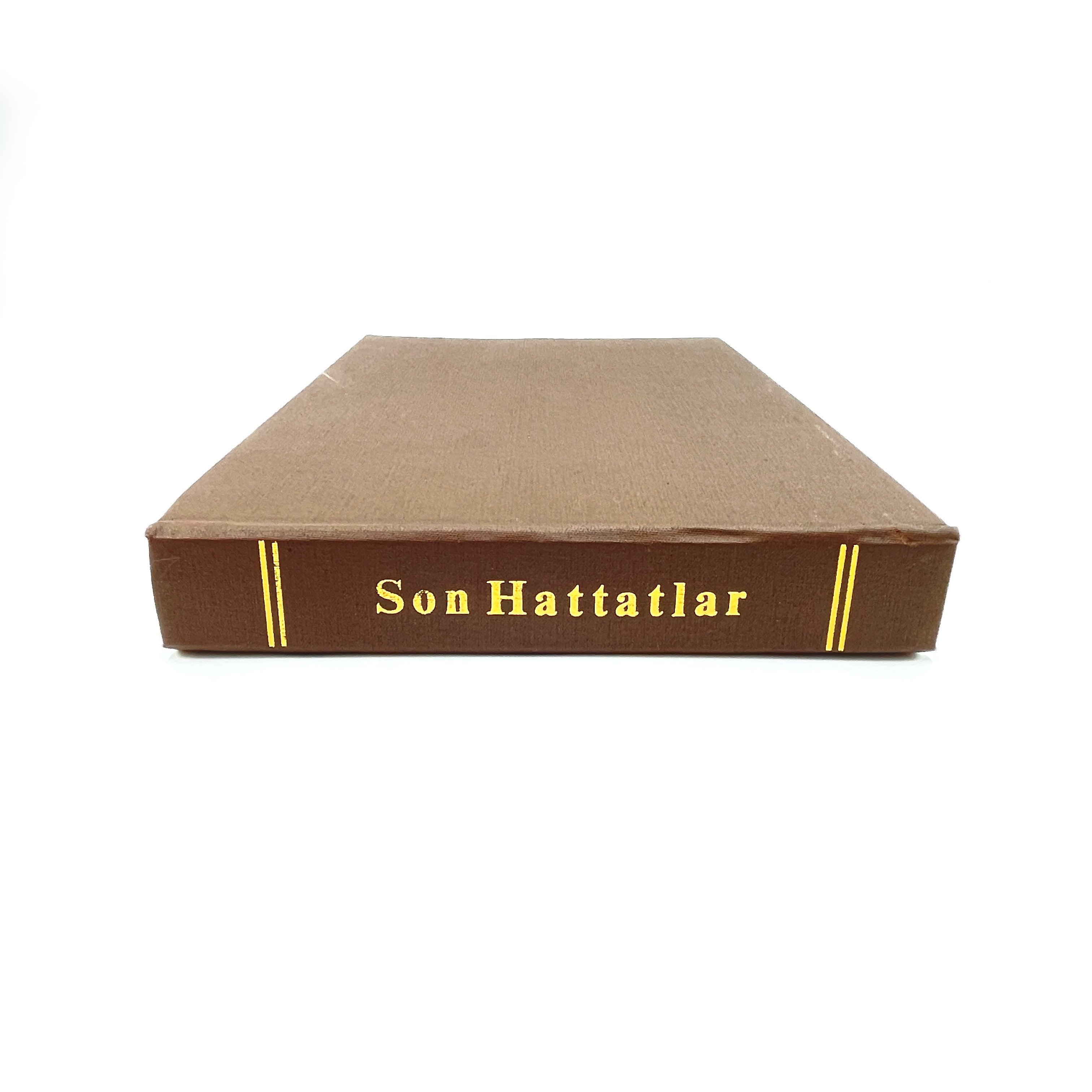 Son Hattatlar İbnülemin Mahmud Kemal İnal FOTOKOPİ
