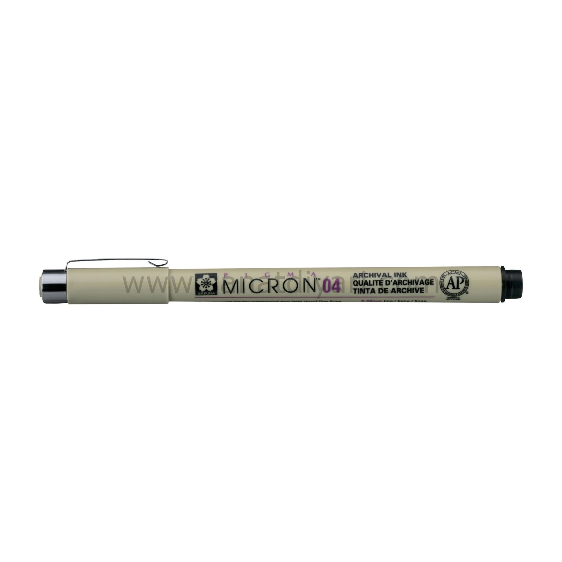 SAKURA PİGMA MİCRON 04 JAPON 0,4 MM KALEM