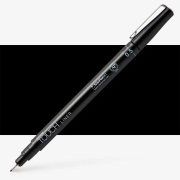 0,5 mm Siyah Shinhanart Touch Liner Teknik Çizim Kalemi