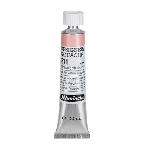 Schmincke 311 Naples Yellow Reddish HKS Designers' Gouache Boya 20 ml