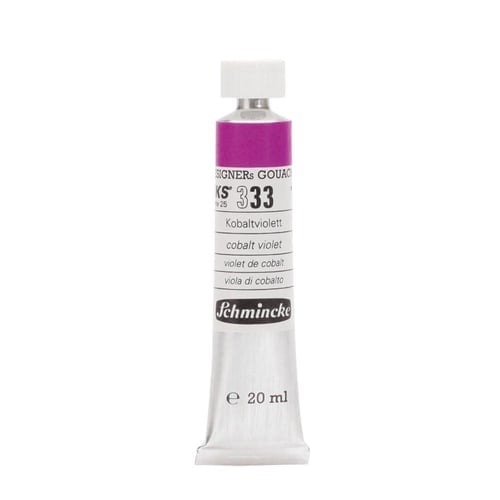 Schmincke 333 Cobalt Violet Hue HKS Designers' Gouache Boya 20 ml