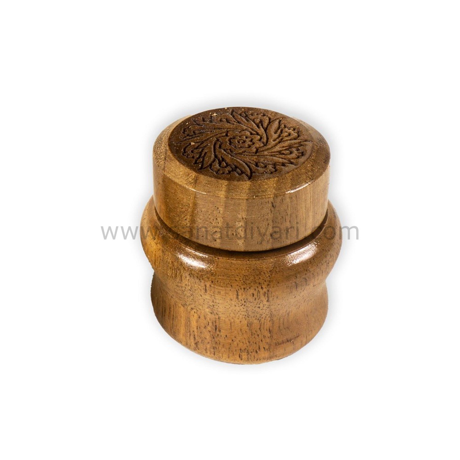 TİRYAKİART AHŞAP İRAN DESENLİ HOKKA 10 CC
