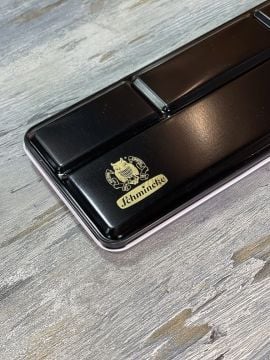 Schmincke Akademie Aquarell Metal Kutu Sulu Boya Seti 12 X Yarım Tablet 75779