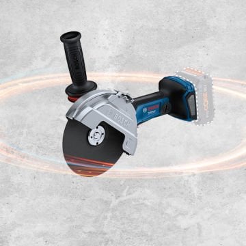 BOSCH GWS 18 V-180 PC Profesyonel BITURBO 18 Volt Akülü 180 mm. Taşlama (Karton Kutu İçerisinde) (Solo Makina) (BITURBO Motor Tam Kapasitesine 5,5 Ah. - 8,0 Ah. - 12,0 Ah. ProCORE Aküler ile Ulaşabilmektedir.)