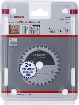 BOSCH Multi Material 85*15 mm. 30 Diş 2 608 837 752