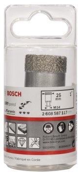 BOSCH 25 mm. Kuru Sistem Delik Açma Testeresi-Taşlama Için 2 608 587 117