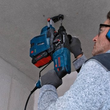 BOSCH GDE 18V-26 D Toz Emme Sistemi (Karton Kutu İçerisinde) (Solo Makina) (Teslimat Kapsamında Akü ve Şarj Cihazı Yoktur) - (BOSCH GBH 2-26 DRE ve BOSCH GBH 2-28 Modelleri ile Uyumludur)