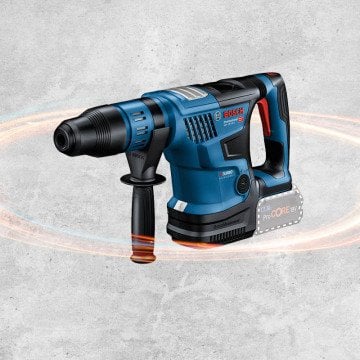 BOSCH GBH 18 V-36 C Profesyonel SDS-Max BITURBO 18 Volt Akülü Kırıcı Delici (Plastik Çanta İçerisinde) (Solo Makina) (BITURBO Motor Tam Kapasitesine 5,5 Ah.- 8,0 Ah - 12,0 Ah. ProCORE Aküler ile Ulaşabilmektedir.)