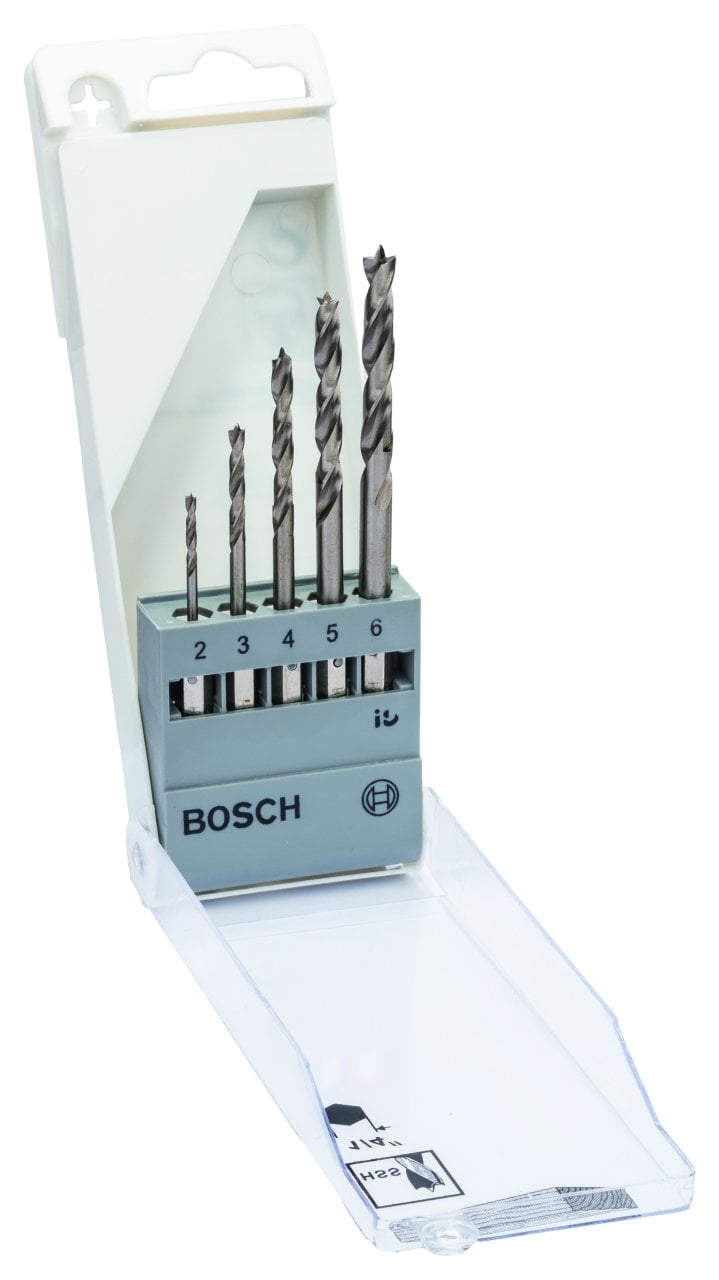 BOSCH 1/4'' Altıgen Ahşap Uç 5'Li Set 2 608 595 525