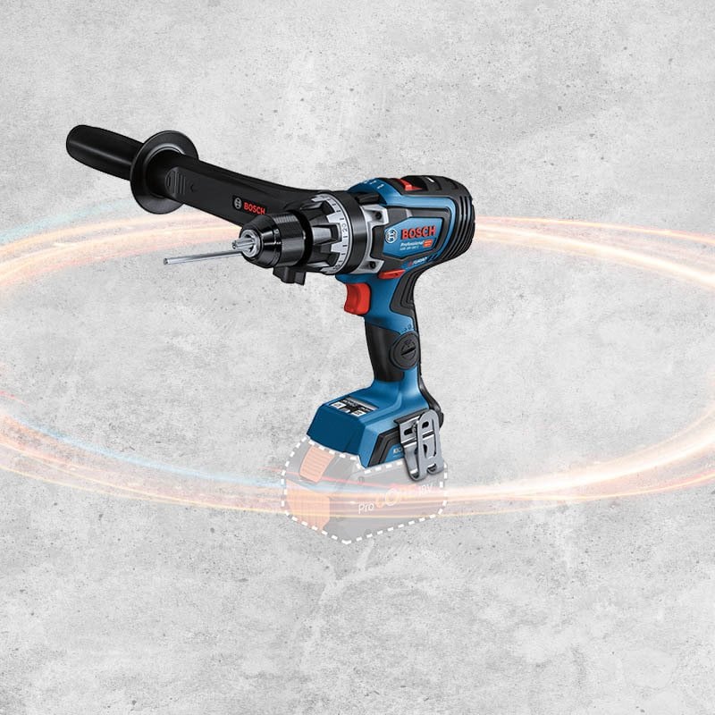 BOSCH GSB 18 V-150 C Profesyonel BITURBO 18 Volt Akülü Darbeli Delme Vidalama (Karton Kutu İçerisinde) (Solo Makina) (BITURBO Motor Tam Kapasitesine 5,5 Ah.- 8,0 Ah - 12,0 Ah. ProCORE Aküler ile Ulaşabilmektedir.)