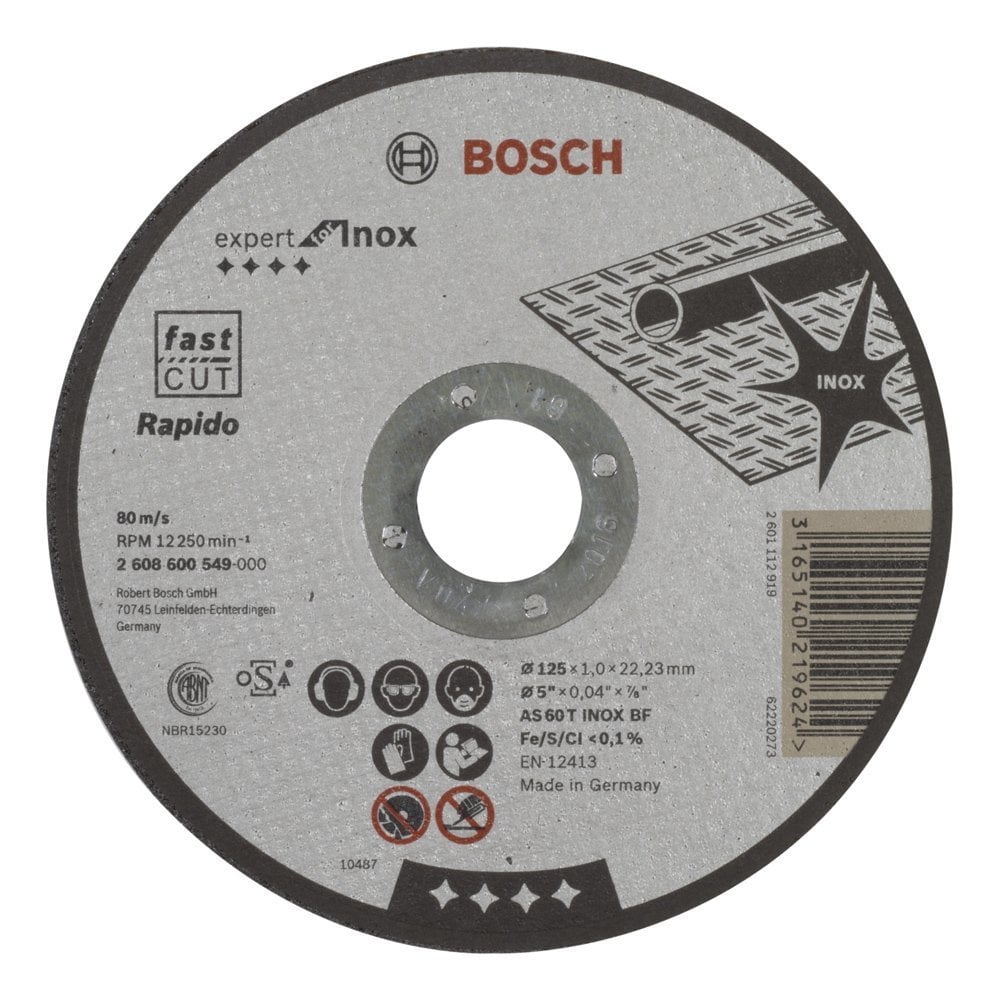 BOSCH 125*1 Inox Kesici Expert 2 608 600 549