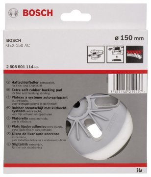 BOSCH GEX 150 AC Turbo Taban Ekstra Yumuşak 2 608 601 114