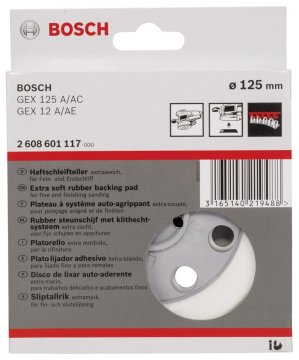 BOSCH GEX 125 A-AC Taban Eksra Yumuşak 2 608 601 117