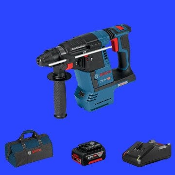 BOSCH GBH 18 V-26 Profesyonel 18 Volt 5 Ah Tek Akülü Kırıcı Delici (Kömürsüz Motor) (Bez Çanta)