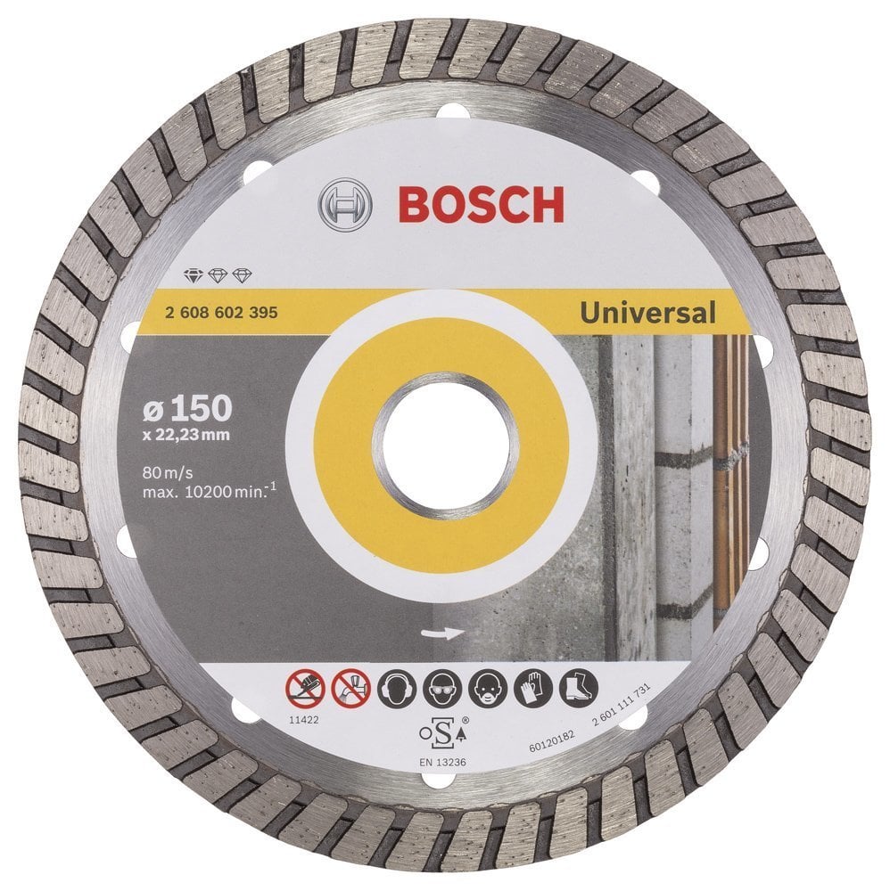 BOSCH 150 mm. Profesyonel Turbo Elmas Bıçak 2 608 602 395