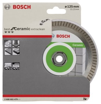 BOSCH 125 mm. Seramik Extra Turbo Elmas Bıçak 2 608 602 479