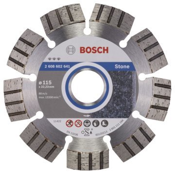 BOSCH 115 mm. Best Stone Elmas Bıçak 2 608 602 641