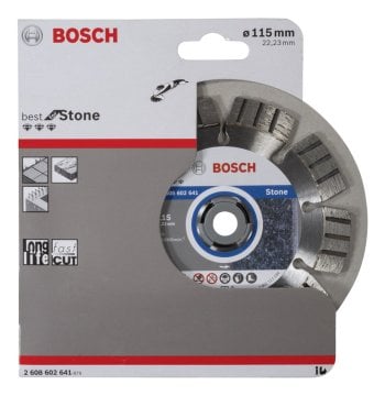 BOSCH 115 mm. Best Stone Elmas Bıçak 2 608 602 641