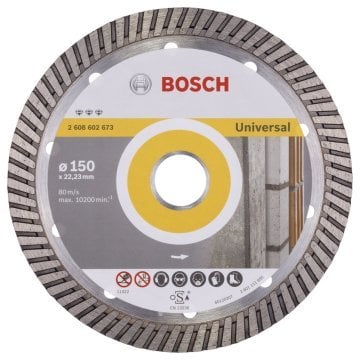 BOSCH 150 mm. Best Unıversal Turbo Elmas Bıçak 2 608 602 673