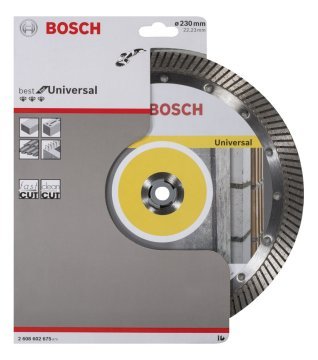 BOSCH 230 mm. Best Unıversal Turbo Elmas Bıçak 2 608 602 675