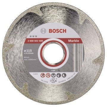 BOSCH 115 mm. Best Mermer Elmas Bıçak 2 608 602 689