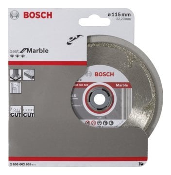 BOSCH 115 mm. Best Mermer Elmas Bıçak 2 608 602 689