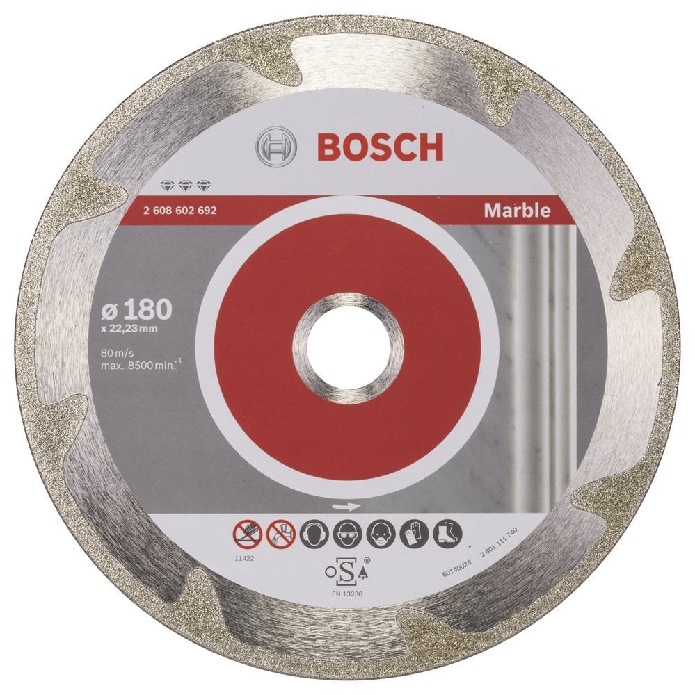 BOSCH 180 mm. Best Mermer Elmas Bıçak 2 608 602 692