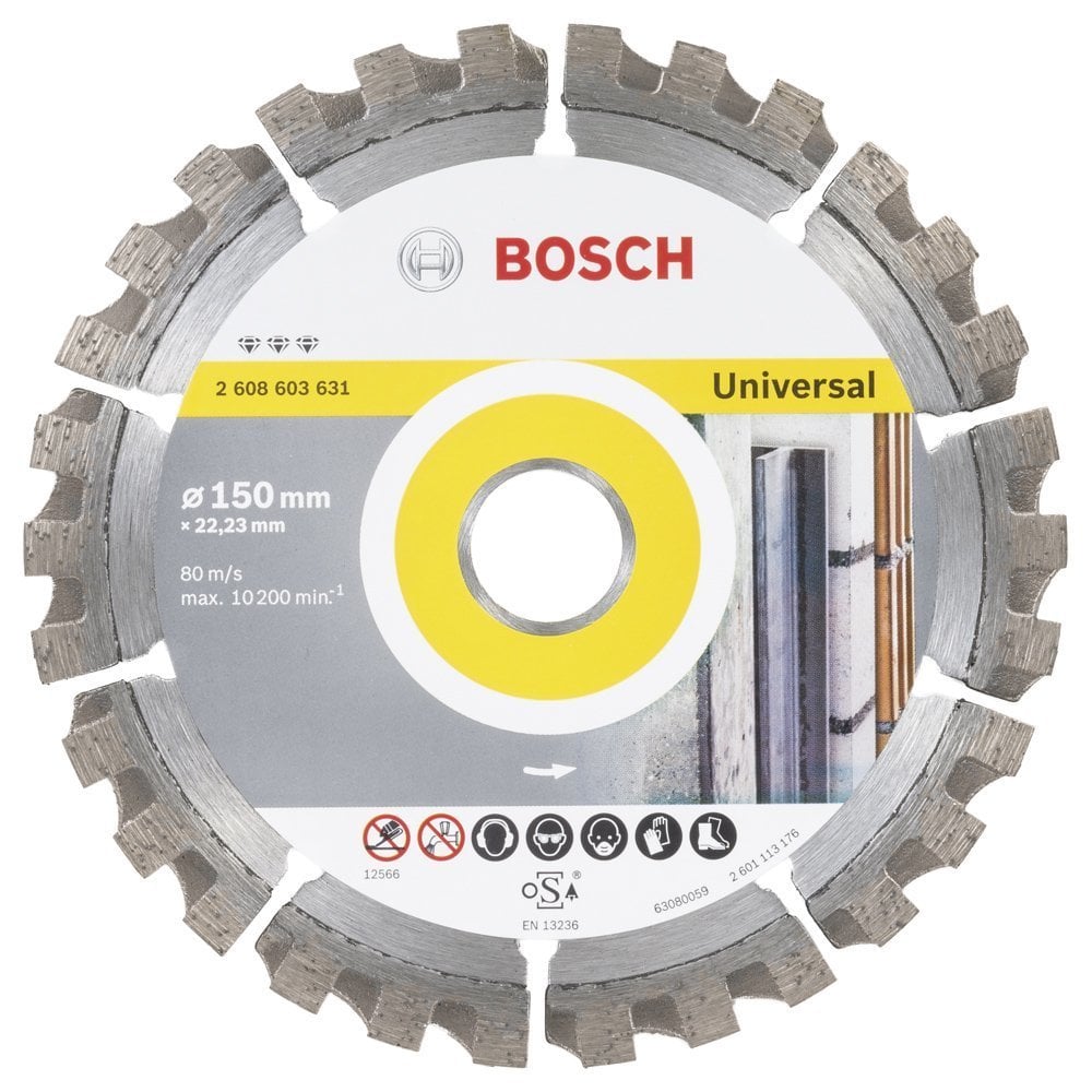 BOSCH 150 mm. Best For Unıversal Elmas Bıçak 2 608 603 631