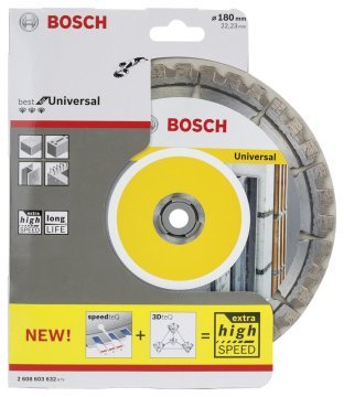 BOSCH 180 mm. Best For Unıversal Elmas Bıçak 2 608 603 632