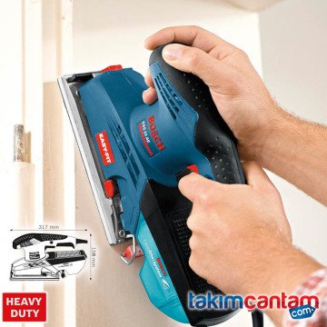 BOSCH GSS 23 AE 190 W Profesyonel Titreşimli Zımpara (Karton Kutu İçerisinde) 0 601 070 700