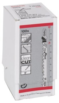 BOSCH Dekupaj Bıçağı T 101 D (100'lü Paket İçerisinden 1 Adet) 2 608 637 877