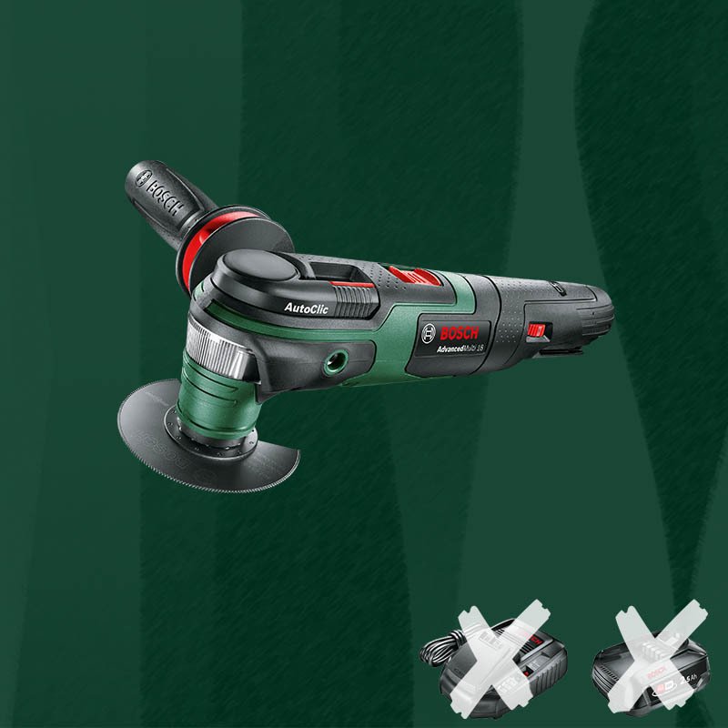 BOSCH DIYmix Ev Bahce Kullan m Advanced Multi 18 18 Volt Akulu Cok Fonksiyonlu Alet STARLOCK Karton Kutu cerisinde Solo Akusuz Makina Teslimat Kapsam nda Aku ve arj Cihaz Yoktur tak mcantam da