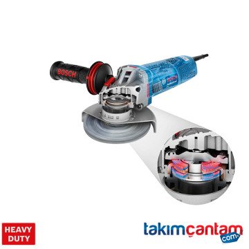 BOSCH GWS 13-125 CIE 125 mm. 1300 W Profesyonel Devir Ayarlı Avuç Taşlama (Karton Kutu İçerisinde) 0 601 79F 002