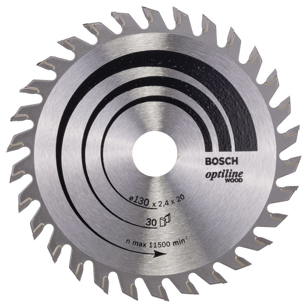 BOSCH Optılıne 130*16 mm. 30 Diş-Ahşap 2 608 640 583