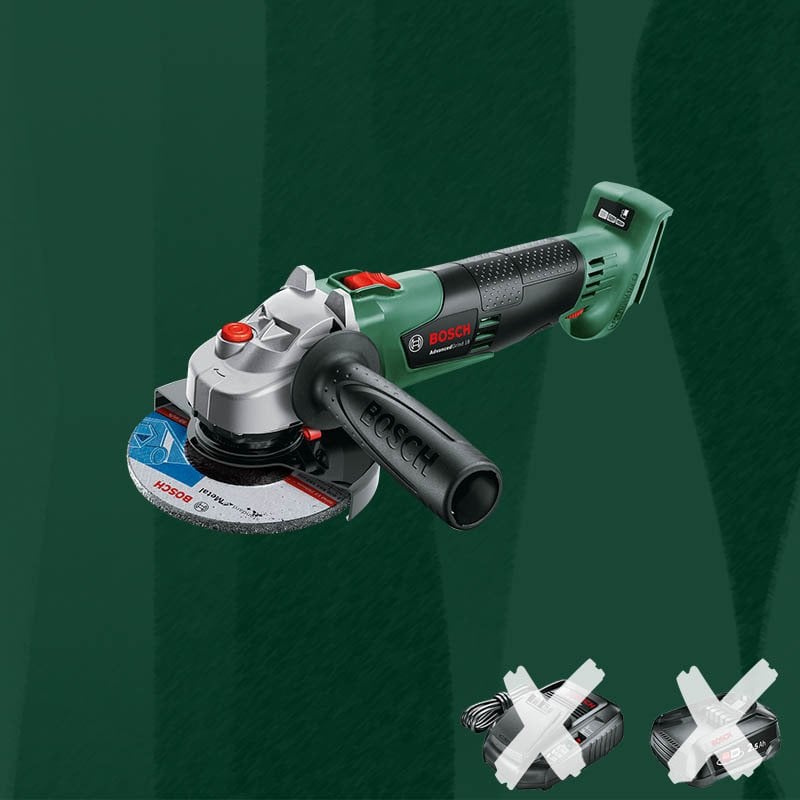 BOSCH DIYmix (Ev & Bahçe Kullanımı) Advanced Grind 18 18 Volt Akülü Devir Ayarlı Avuç Taşlama (Karton Kutu İçerisinde) (Solo-Aküsüz Makina) (Teslimat Kapsamında Akü ve Şarj Cihazı Yoktur)