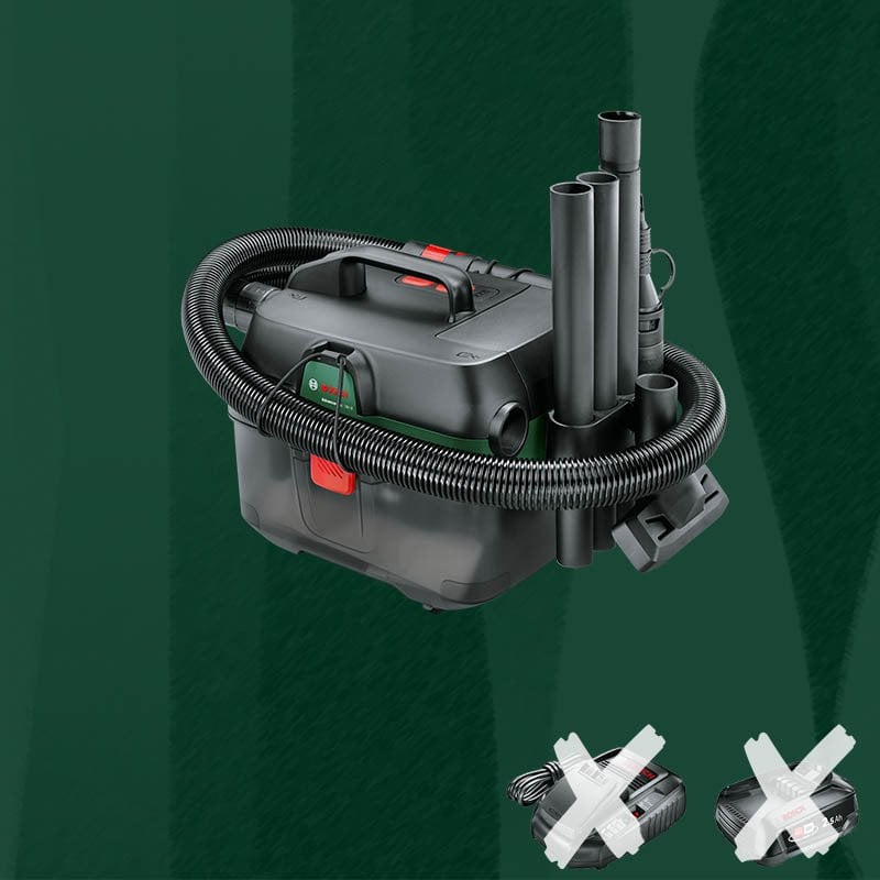 BOSCH DIYmix (Ev & Bahçe Kullanımı) Advanced Vac 18 V-8 18 Volt Akülü Süpürge (Karton Kutu İçerisinde) (Solo-Aküsüz Makina) (Teslimat Kapsamında Akü ve Şarj Cihazı Yoktur)