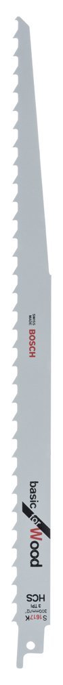 BOSCH Tilki Kuyruğu S 1617 K 300 mm. (5'li Paket İçerisinden 1 Adet) 2 608 650 679