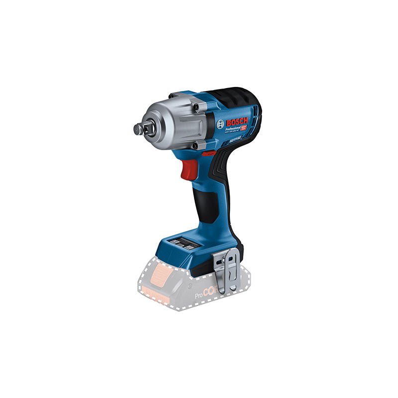 BOSCH GDS 18 V-450 PC Profesyonel 1/2 Kare Girişli 18 Volt Akülü Somun Sıkma (Kömürsüz Motor) (L-BOXX İçerisinde) (Solo Makina) - (Teslimat Kapsamında Akü ve Şarj Cihazı Yoktur)