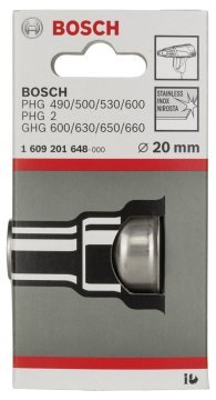 BOSCH Aksesuar 20 mm. Adaptör - Sıcak Hava Tabancası için 1 609 201 648