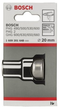 BOSCH Aksesuar 20 mm. Adaptör - Sıcak Hava Tabancası için 1 609 201 648