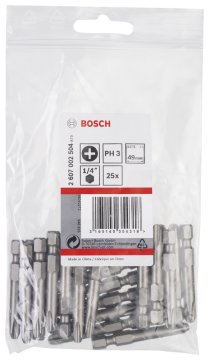 BOSCH PH 3*49 (25'li Paket İçerisinden 1 Adet) 2 607 002 504